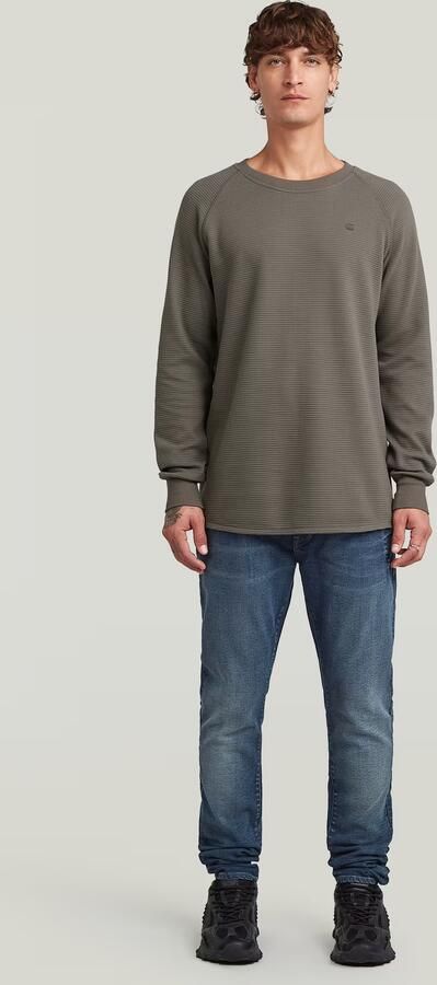 G-Star Raw Regular fit shirt met lange mouwen in gebreide look model 'Jirgi' - Foto 8