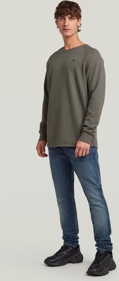 G-Star Raw Regular fit shirt met lange mouwen in gebreide look model 'Jirgi' - Foto 9