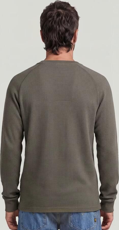 G-Star Raw Regular fit shirt met lange mouwen in gebreide look model 'Jirgi' - Foto 12