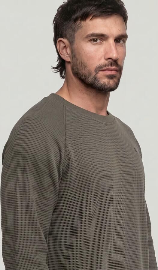 G-Star Raw Regular fit shirt met lange mouwen in gebreide look model 'Jirgi' - Foto 9