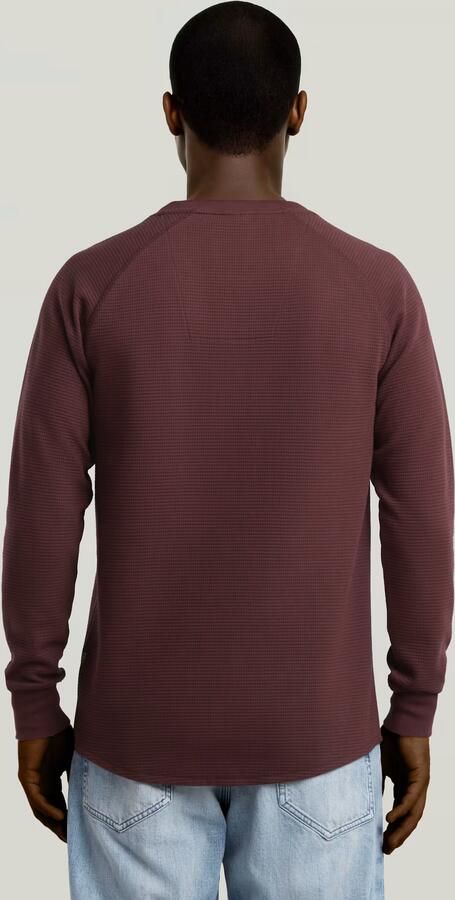 G-Star Raw Regular fit shirt met lange mouwen in gebreide look model 'Jirgi' - Foto 6