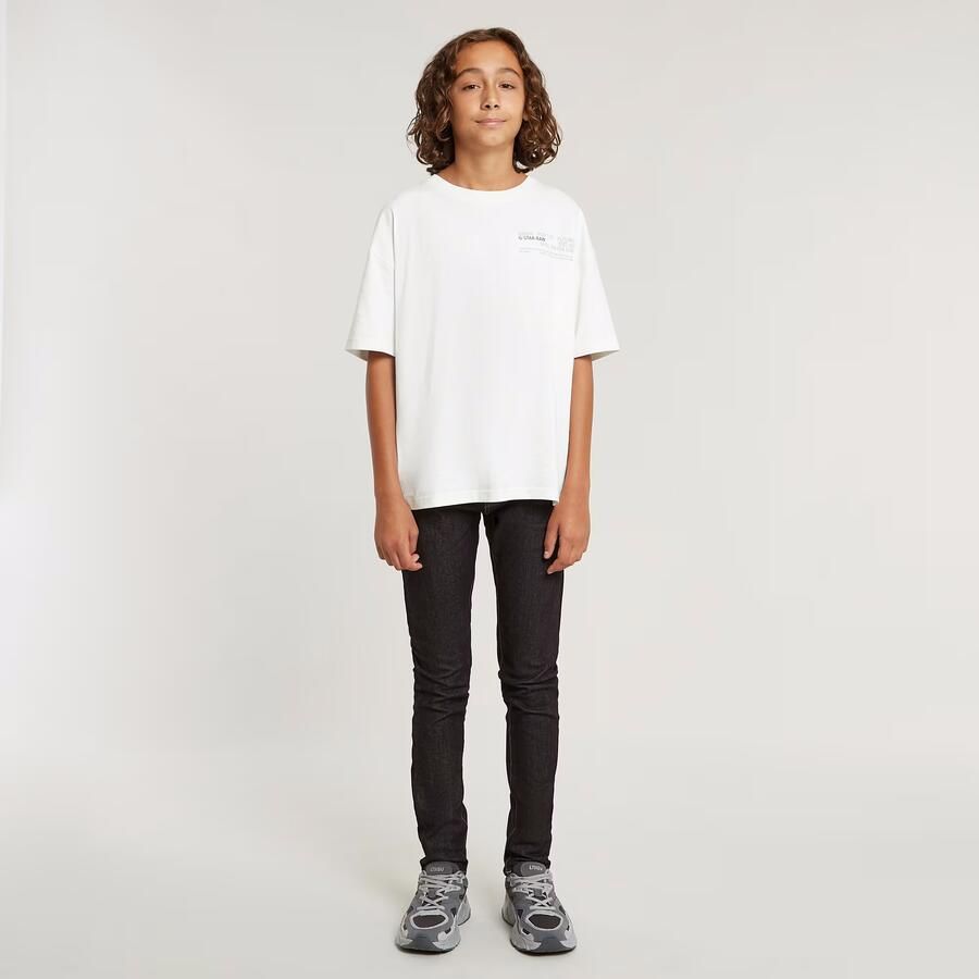 G-Star RAW Jongens 3301 Slim Jeans Donkerblauw jongens - Foto 2