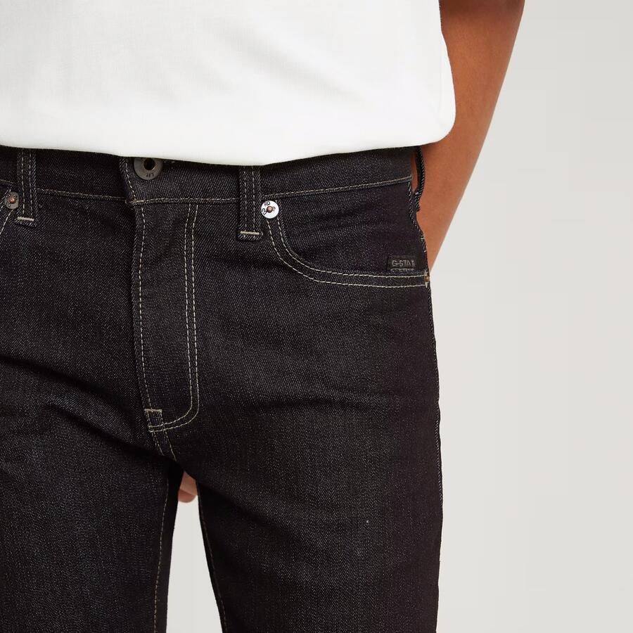 G-Star RAW Jongens 3301 Slim Jeans Donkerblauw jongens - Foto 3