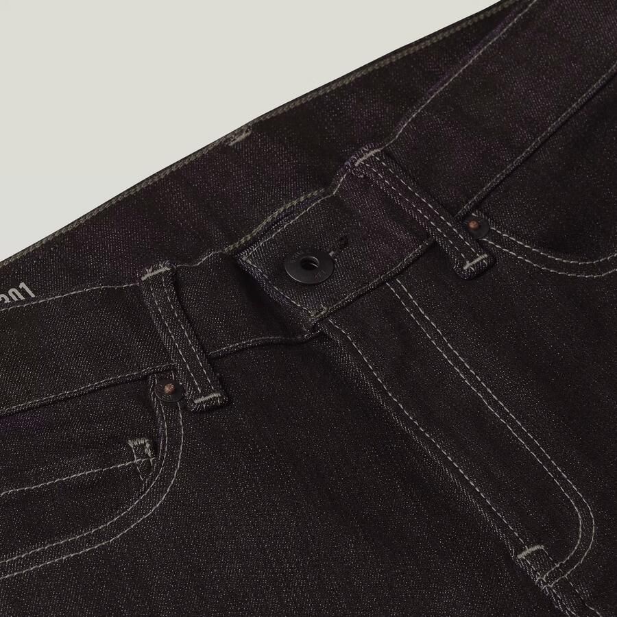 G-Star RAW Jongens 3301 Slim Jeans Donkerblauw jongens - Foto 5