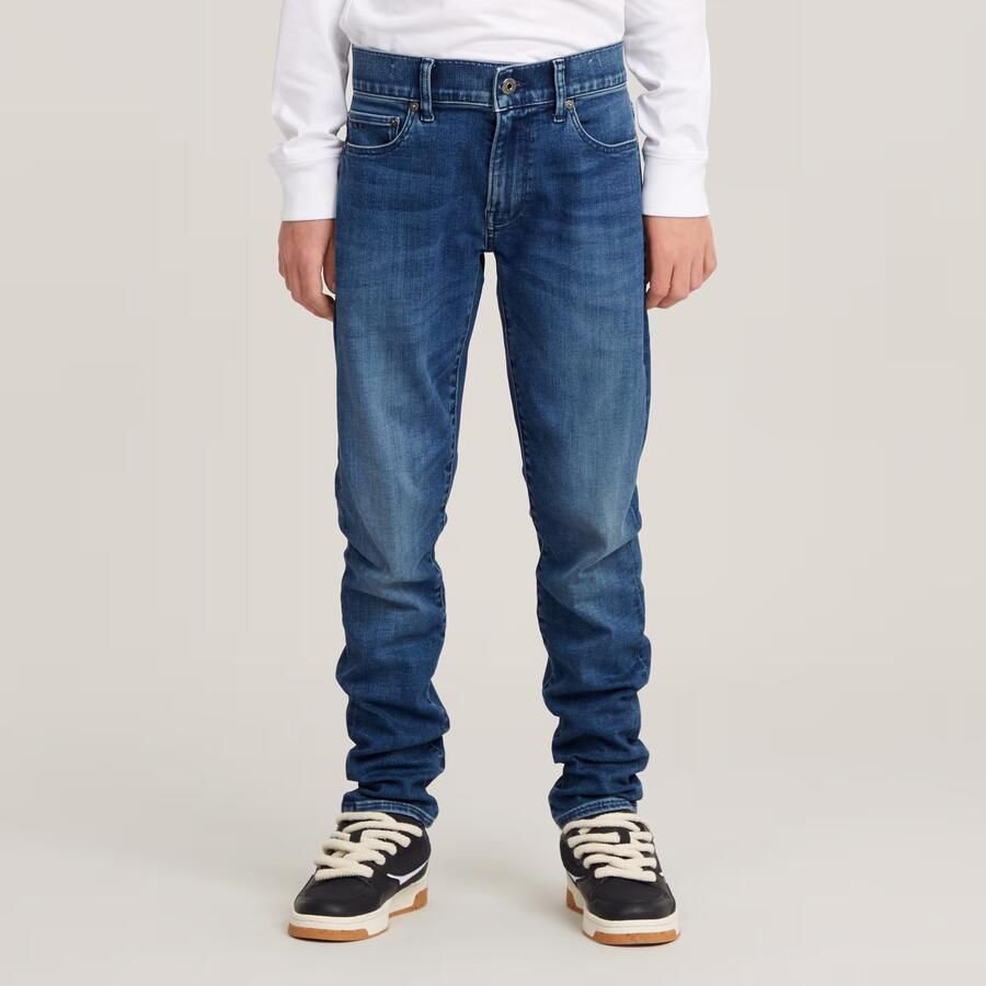 G-Star RAW Jongens 3301 Slim Jeans Midden blauw jongens - Foto 7