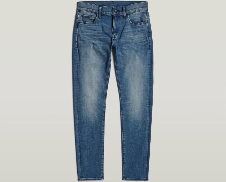 G-Star Raw slim fit jeans faded cascade Blauw Jongens Stretchdenim Effen 140 - Foto 6