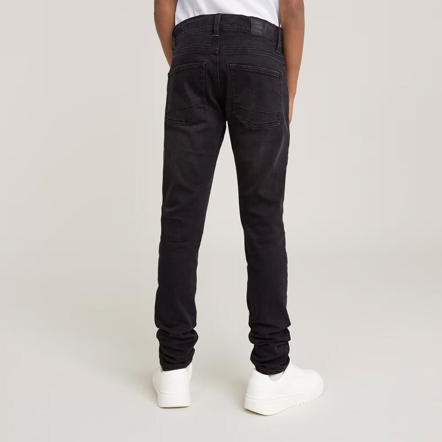 G-Star RAW Jongens 3301 Slim Jeans Zwart jongens