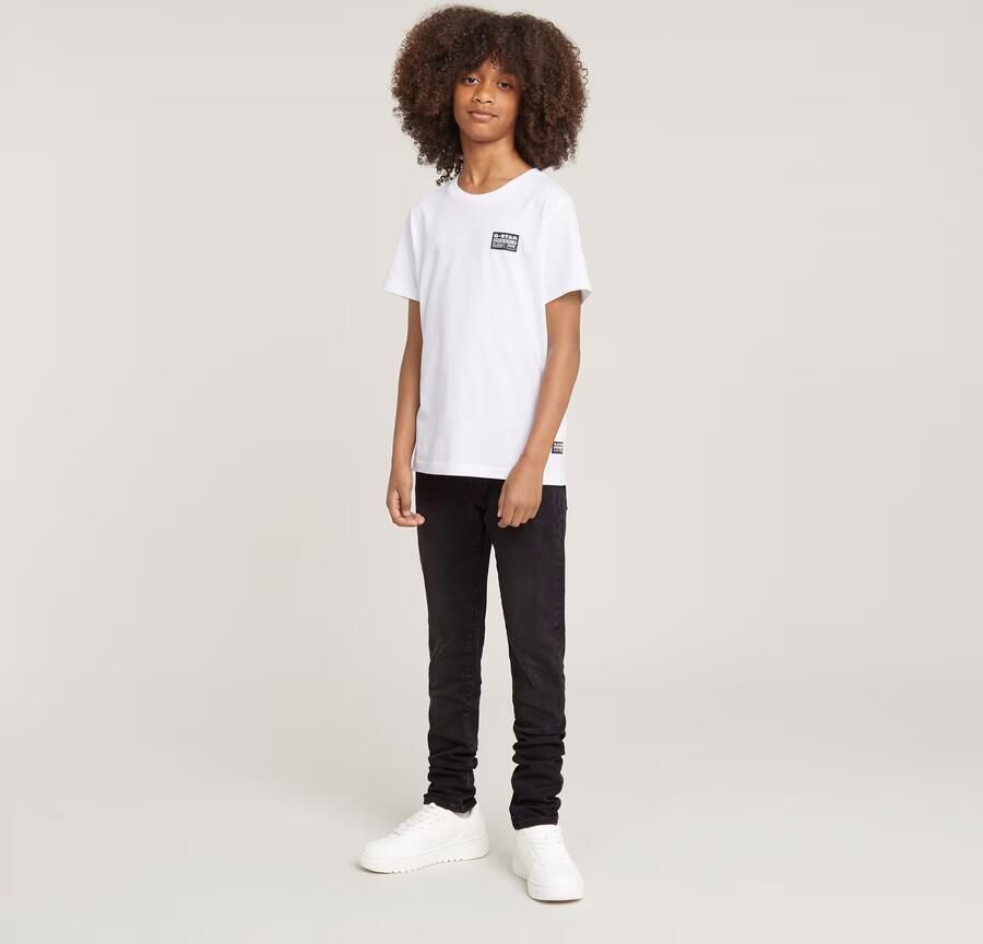 G-Star RAW Jongens 3301 Slim Jeans Zwart jongens - Foto 5