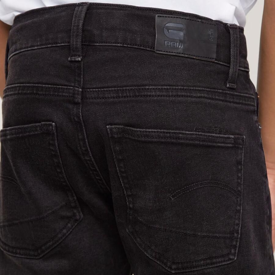 G-Star RAW Jongens 3301 Slim Jeans Zwart jongens - Foto 2