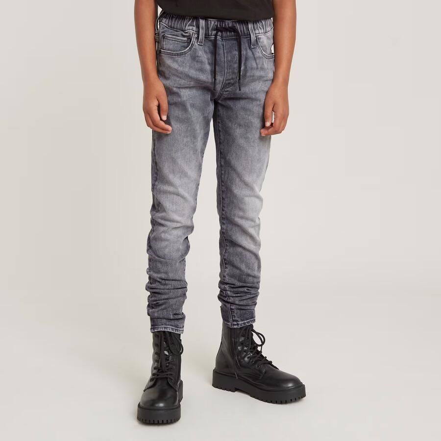 G-Star RAW Jongens 3301 Slim Pull-Up Jeans Grijs jongens - Foto 8