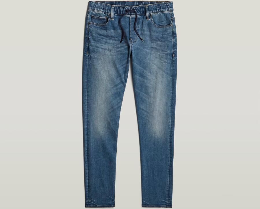 G-Star Raw relaxed jeans sun faded indigo destroyed Blauw Jongens Stretchdenim 152 - Foto 7