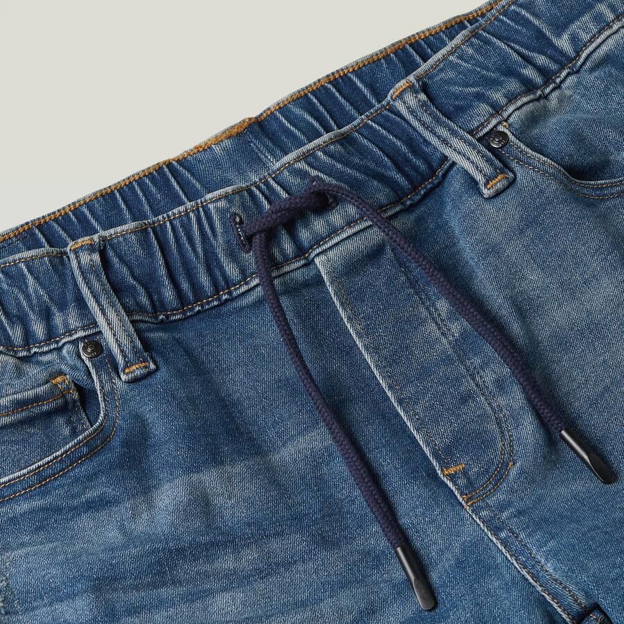 G-Star Raw relaxed jeans sun faded indigo destroyed Blauw Jongens Stretchdenim 152 - Foto 3