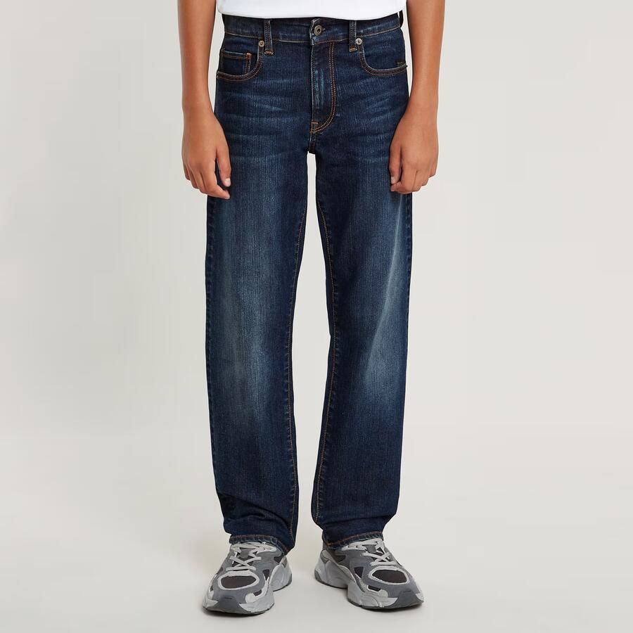 G-Star RAW Jongens 3301 Straight Jeans Donkerblauw jongens - Foto 7