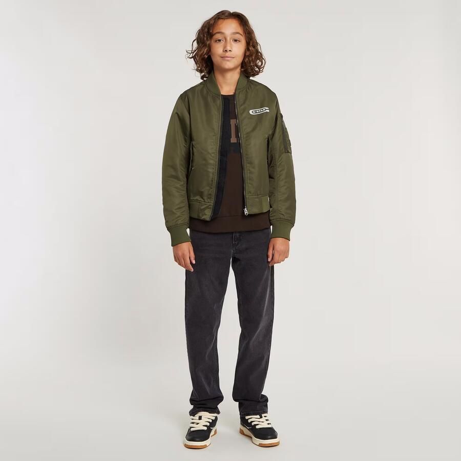 G-Star RAW Jongens Bomberjack Groen jongens