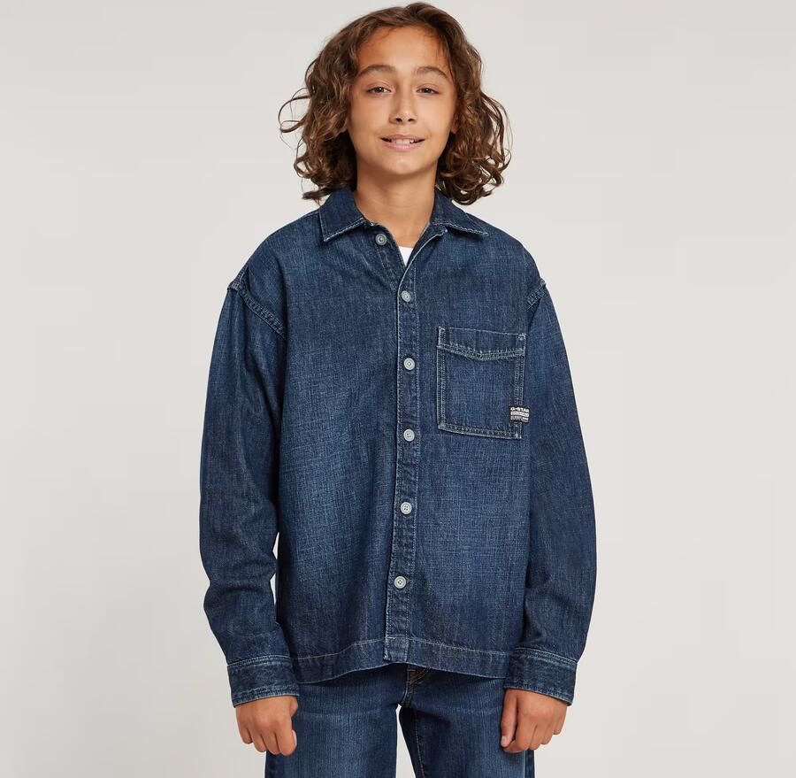 G-Star RAW Jongens Boxy Fit Shirt Donkerblauw jongens - Foto 7
