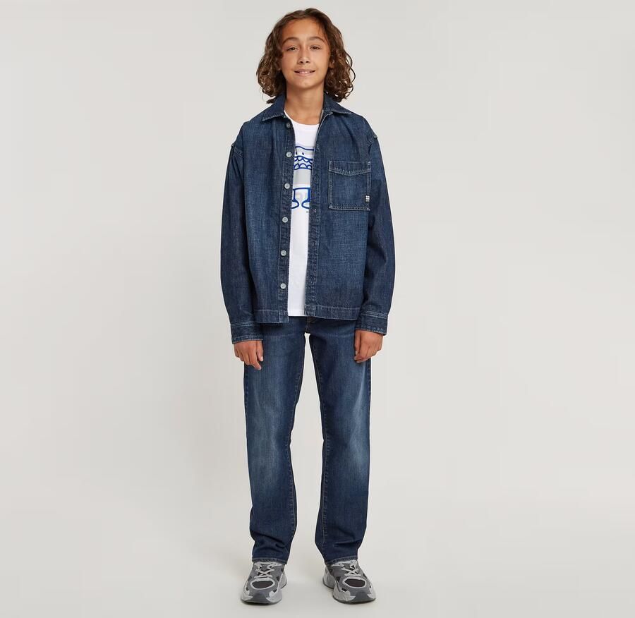 G-Star RAW Jongens Boxy Fit Shirt Donkerblauw jongens - Foto 4