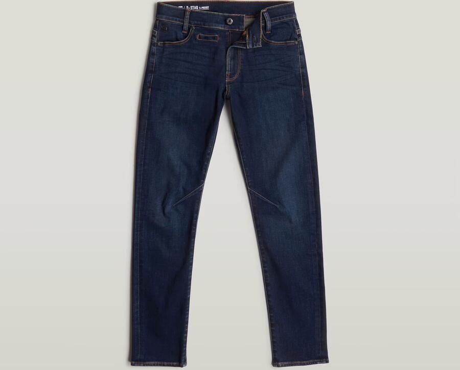 G-Star RAW Jongens D-Staq Slim Jeans Donkerblauw jongens - Foto 6