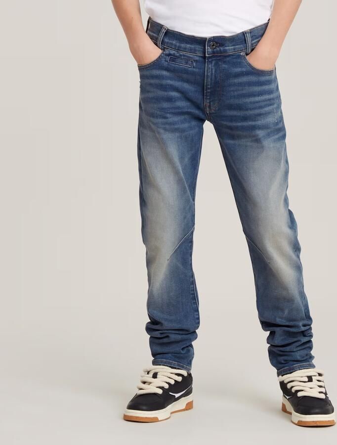 G-Star Raw D-STAQ regular fit jeans sun faded indigo Blauw Jongens Stretchdenim 164 - Foto 7