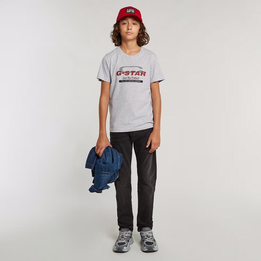 G-Star RAW Jongens D-Staq Slim Jeans Midden blauw jongens - Foto 2