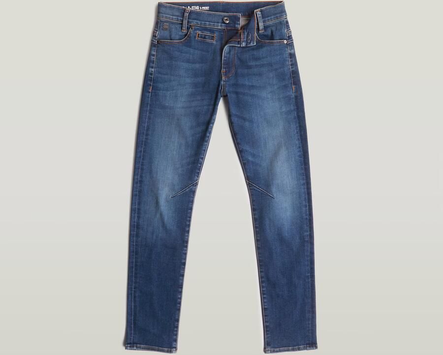 G-Star RAW Jongens D-Staq Slim Jeans Midden blauw jongens - Foto 5