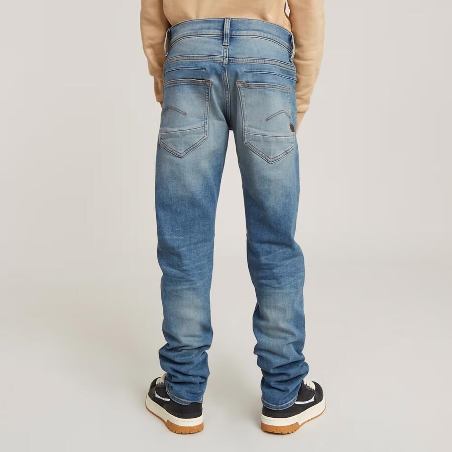 G-Star Raw D-STAQ regular fit jeans medium aged Blauw Jongens Stretchdenim 152 - Foto 1