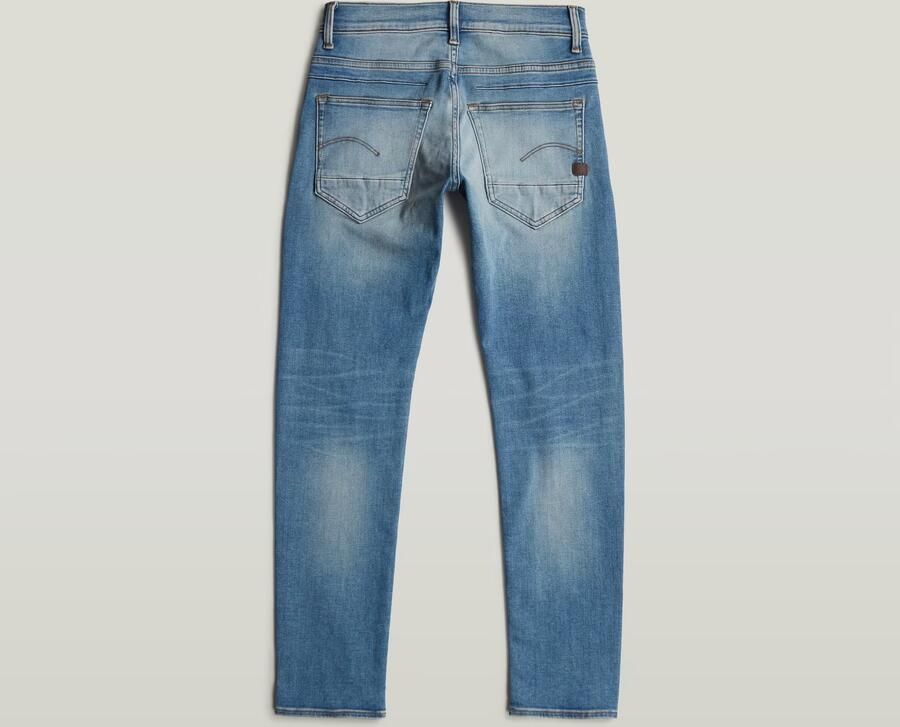 G-Star Raw D-STAQ regular fit jeans medium aged Blauw Jongens Stretchdenim 152 - Foto 6