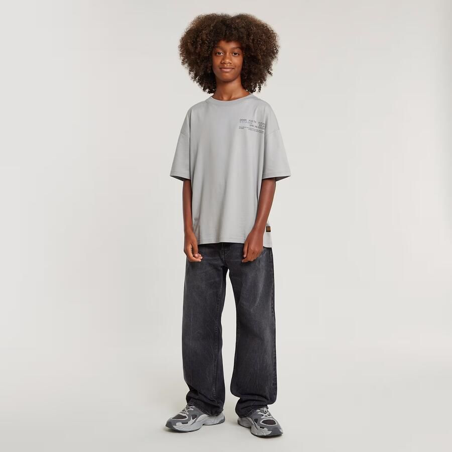 G-Star RAW Jongens Dakota Regular Straight Jeans Grijs jongens