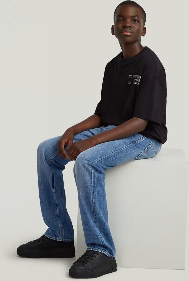 G-Star RAW Jongens Dakota Regular Straight Jeans Lichtblauw jongens - Foto 4