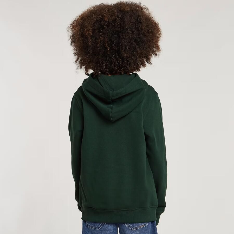 G-Star Raw hoodie groen Trui Jongens Katoen Capuchon Effen 140