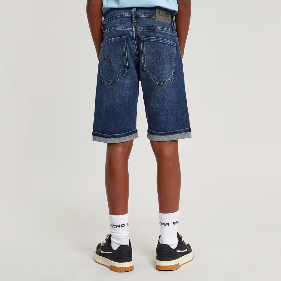 G-Star RAW Jongens Mosa Denim Short Donkerblauw jongens
