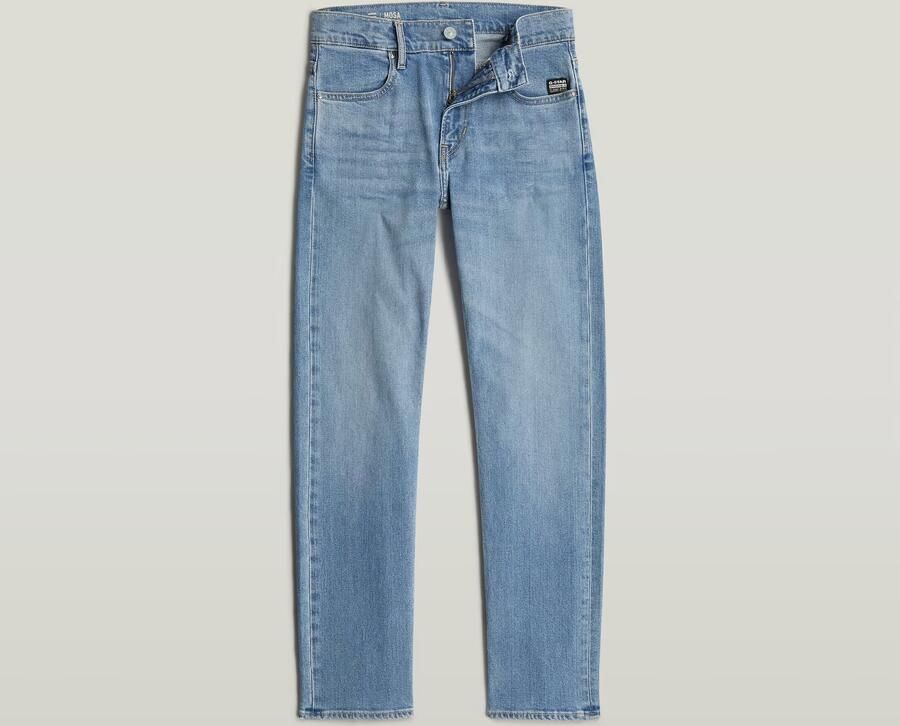 G-Star RAW Jongens Mosa Straight Jeans Midden blauw jongens - Foto 6