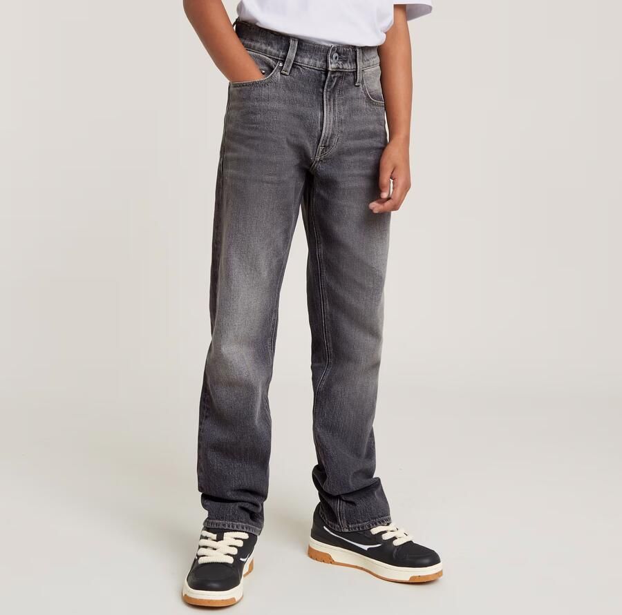 G-Star RAW Jongens Premium Mosa Straight Jeans Grijs jongens - Foto 8