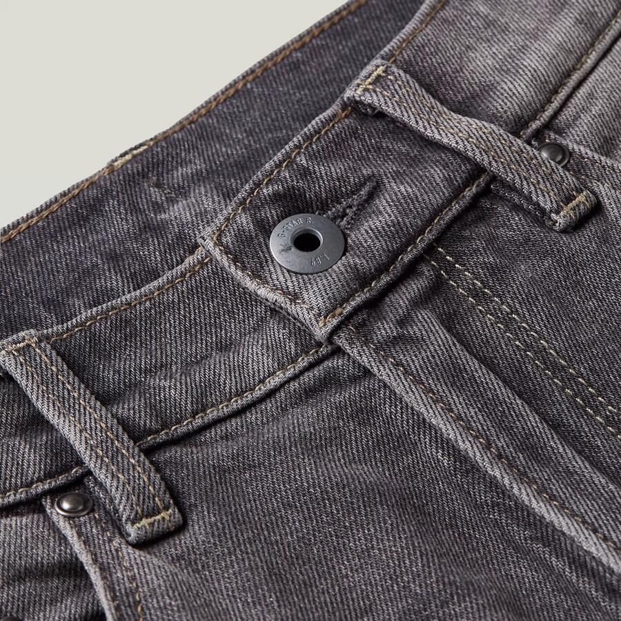 G-Star RAW Jongens Premium Mosa Straight Jeans Grijs jongens - Foto 4