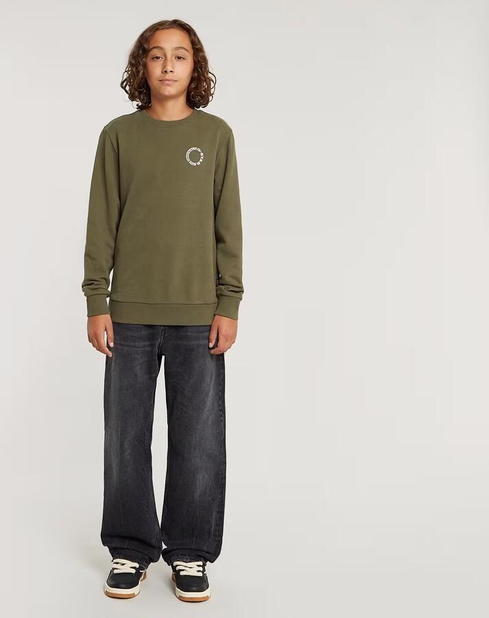 G-Star Raw sweater groen Trui Backprint 116 | Trui van - Foto 6