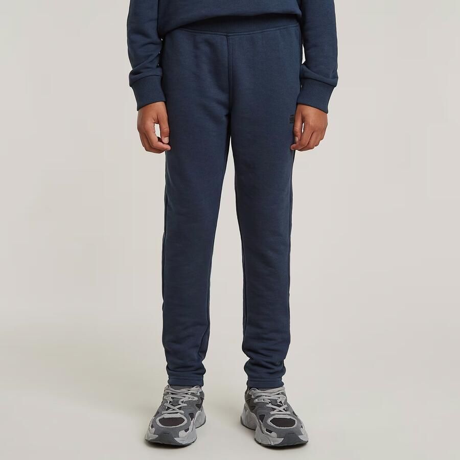 G-Star RAW Jongens Sweatpant Slim Unbrushed Donkerblauw jongens