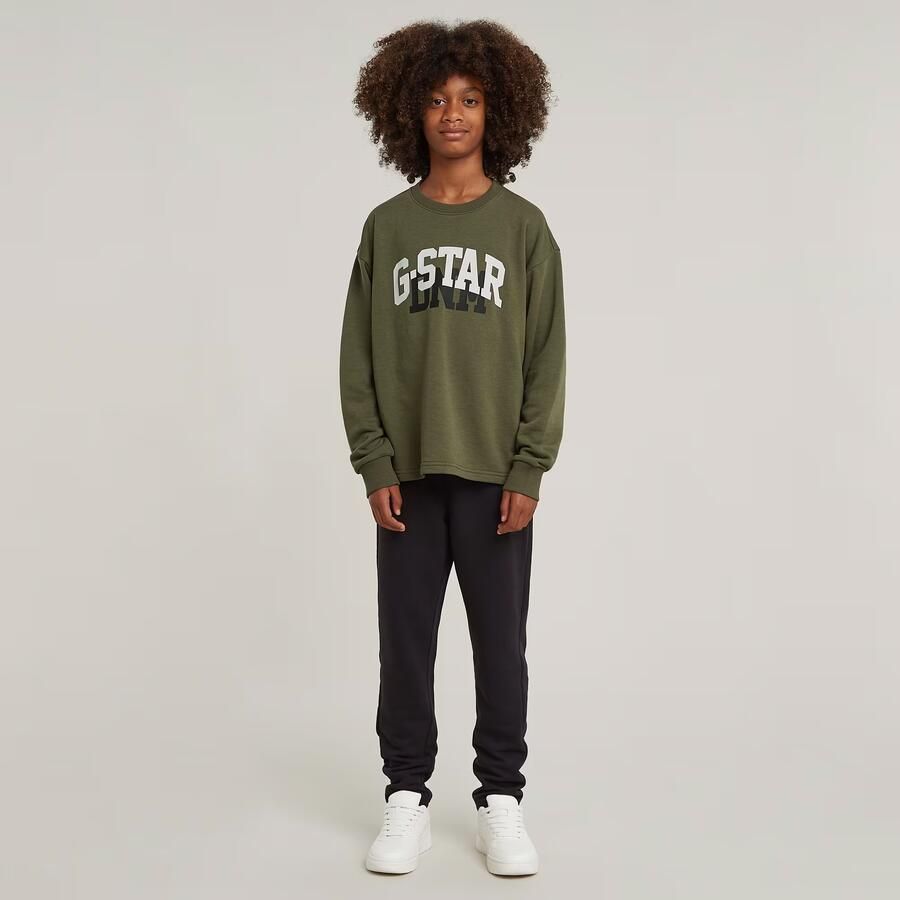 G-Star RAW Jongens Sweatpant Slim Unbrushed Zwart jongens - Foto 2