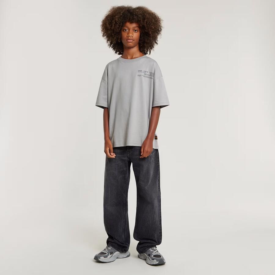 G-Star RAW Jongens T-Shirt Boxy Grijs jongens