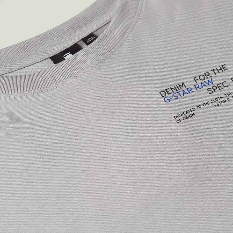 G-Star RAW Jongens T-Shirt Boxy Grijs jongens - Foto 4