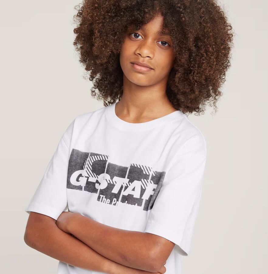 G-Star Raw T-shirt Korte Mouw T-shirt enfant boxy - Foto 5