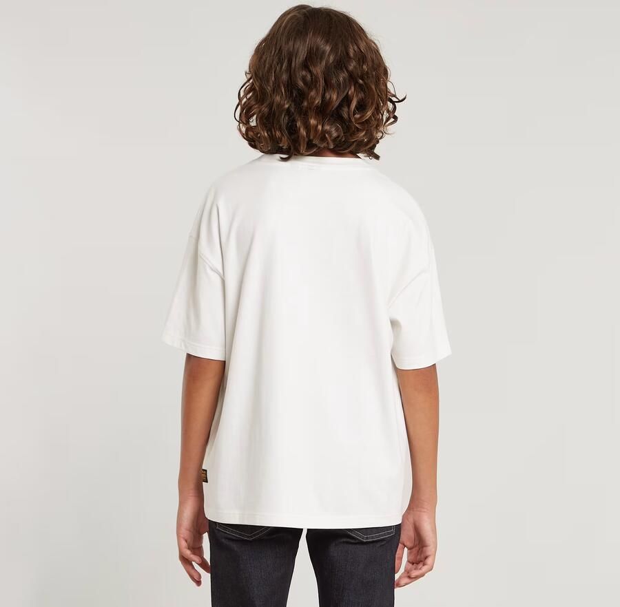 G-Star RAW Jongens T-Shirt Boxy Wit jongens - Foto 5