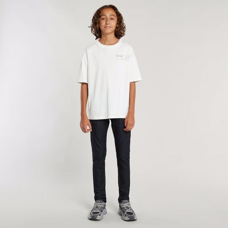 G-Star RAW Jongens T-Shirt Boxy Wit jongens