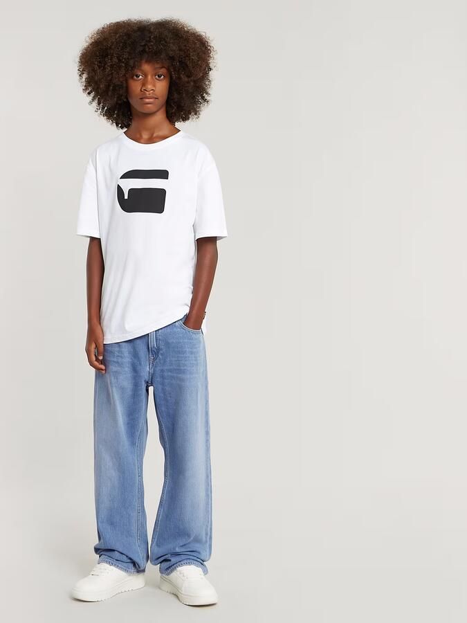 G-Star RAW Jongens T-Shirt Loose Wit jongens - Foto 4