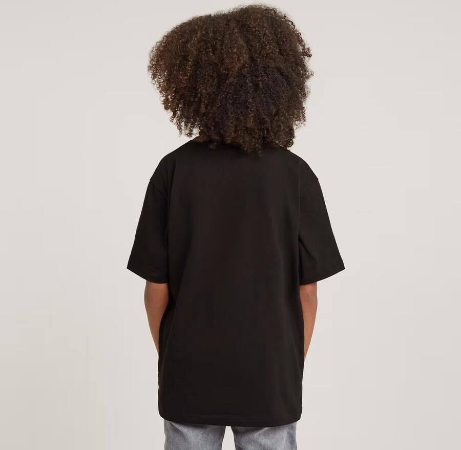 G-Star RAW Jongens T-Shirt Loose Zwart jongens - Foto 4
