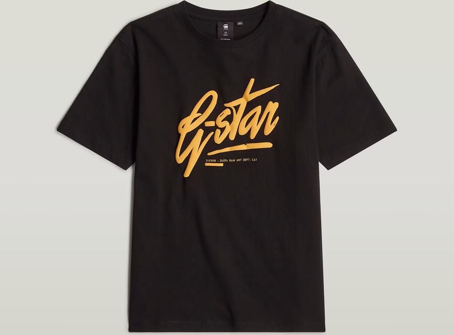 G-Star RAW Jongens T-Shirt Loose Zwart jongens - Foto 6