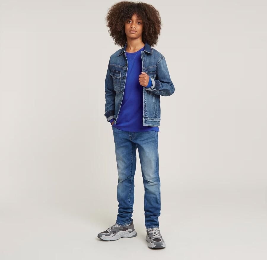 G-Star RAW Jongens T-Shirt Midden blauw jongens - Foto 3