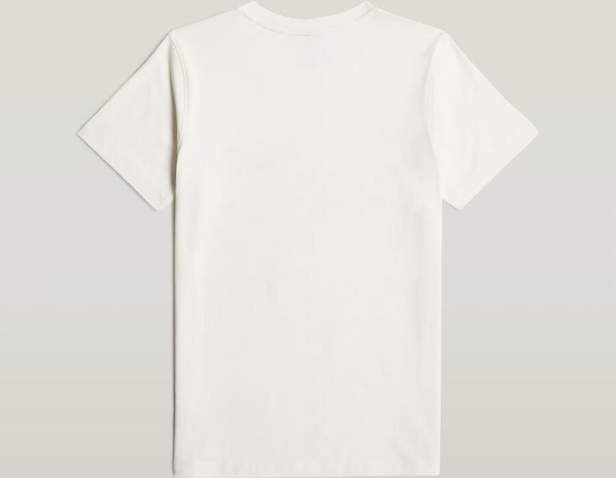 G-Star RAW Jongens T-Shirt Regular Originals Logo Wit jongens - Foto 6