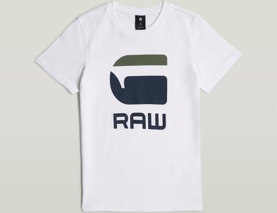 G-Star RAW Jongens T-Shirt Regular Wit jongens - Foto 8