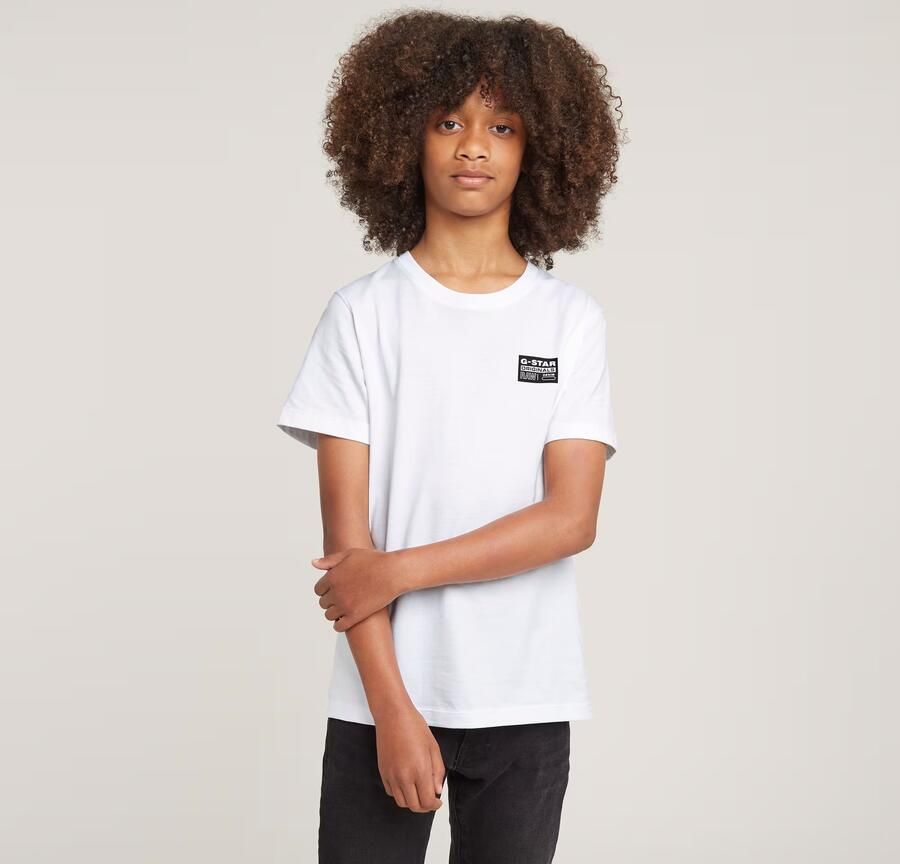 G-Star RAW Jongens T-Shirt Regular Wit jongens - Foto 8