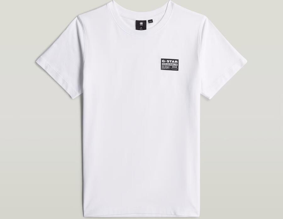G-Star RAW Jongens T-Shirt Regular Wit jongens - Foto 7