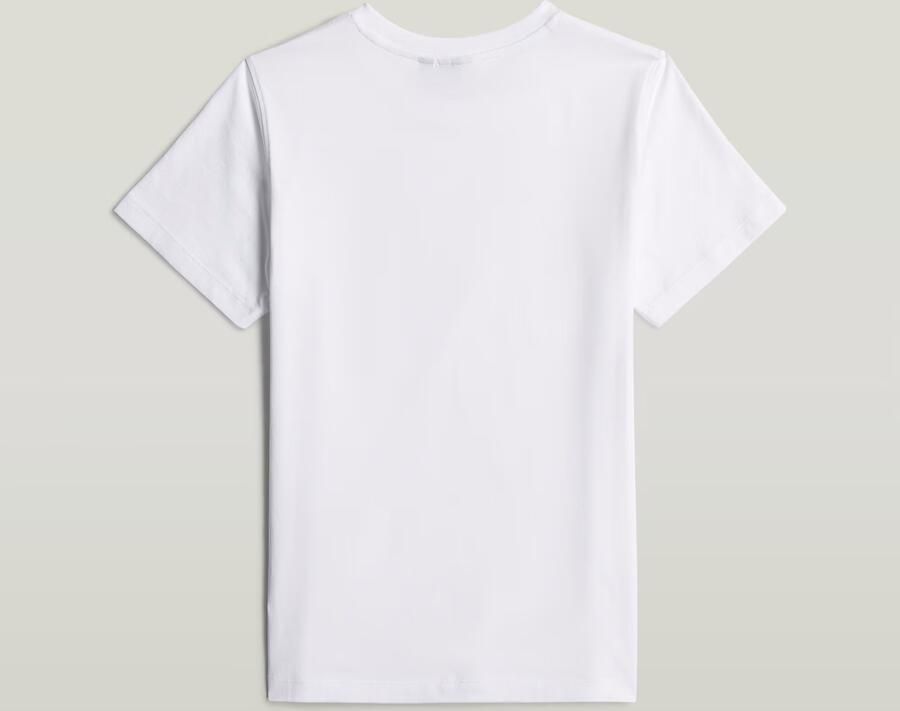 G-Star RAW Jongens T-Shirt Regular Wit jongens - Foto 6